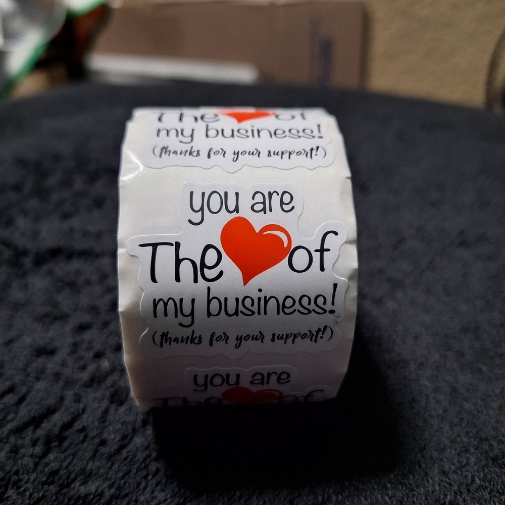 500ct. "YOU ARE THE ❤️ OF MY BUSINESS!" Bonus 3 Random Polymailers - Picture 6 of 7